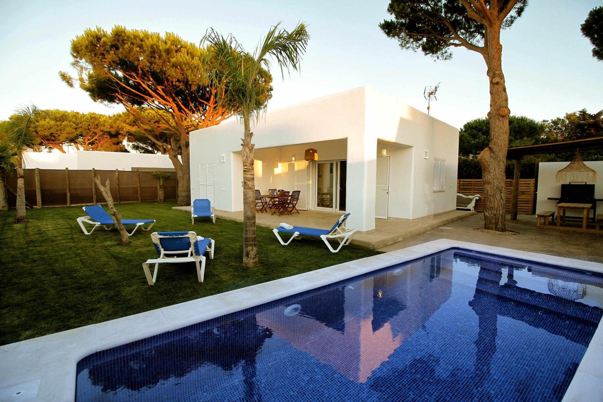 Vila Casas Palma Zahora Piscina Privada Exteriér fotografie